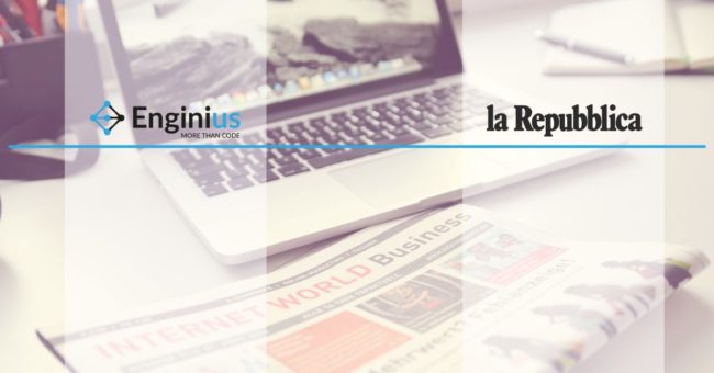 Rassegna stampa di La Repubblica la storia di Enginius